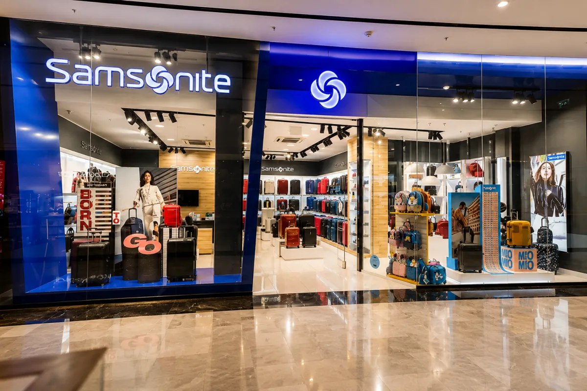 Samsonite ve Westfield Chodov